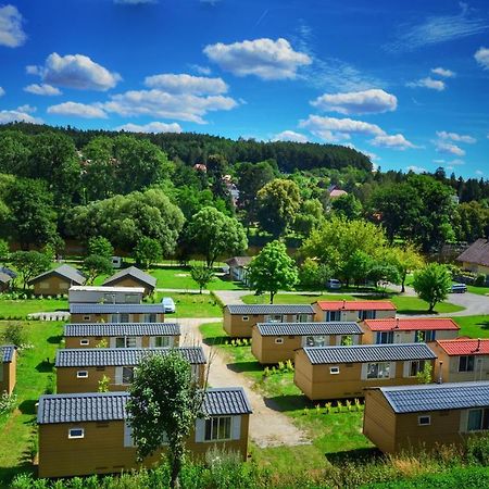 Hotel Camping Prima Týn nad Vltavou Esterno foto