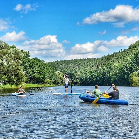 Hotel Camping Prima Týn nad Vltavou Esterno foto