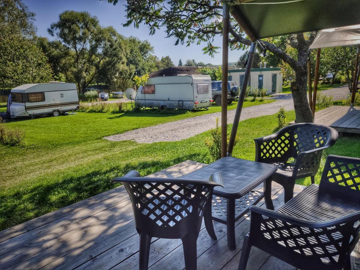 Hotel Camping Prima Týn nad Vltavou Esterno foto